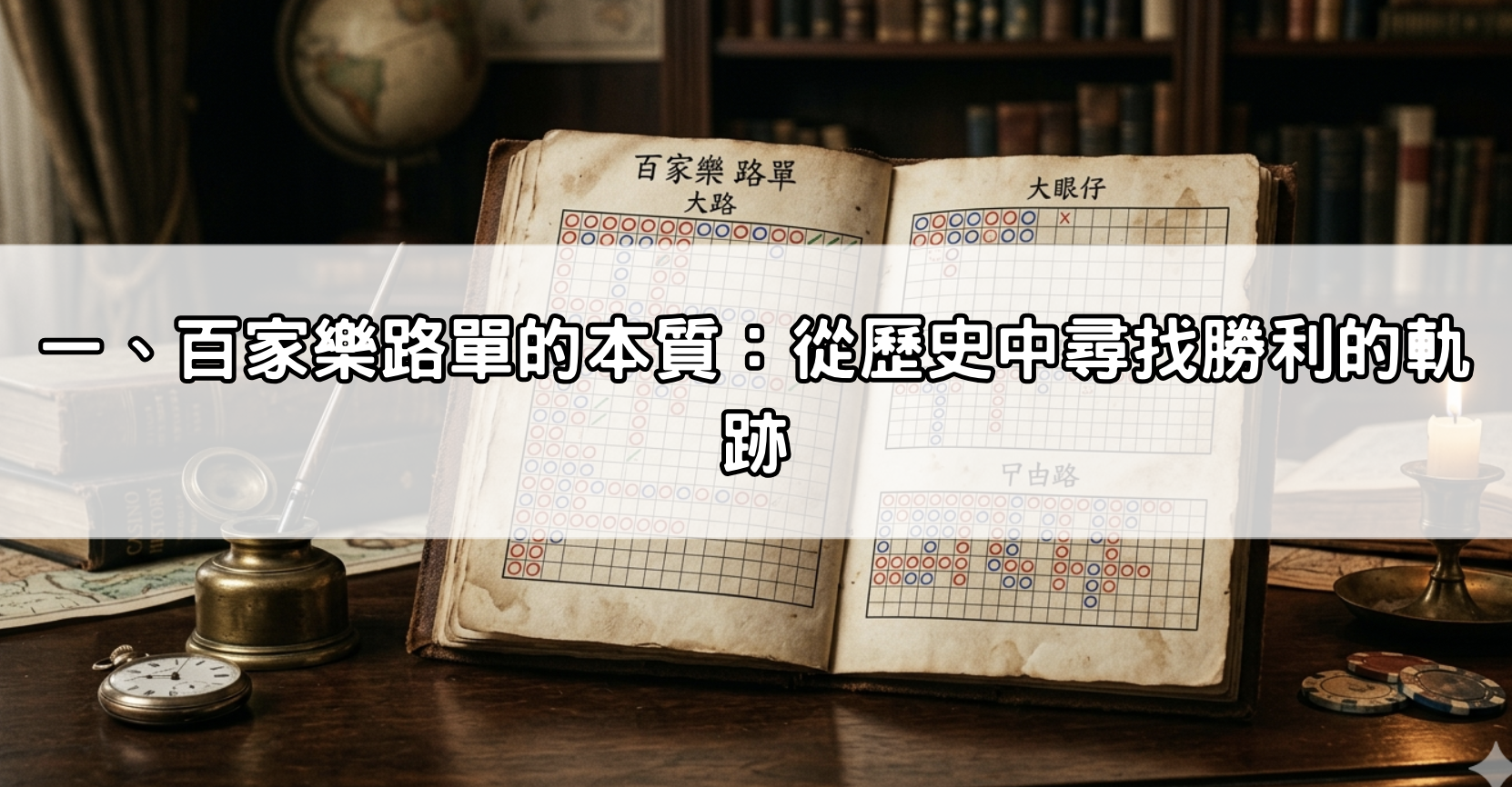一、百家樂路單的本質：從歷史中尋找勝利的軌跡