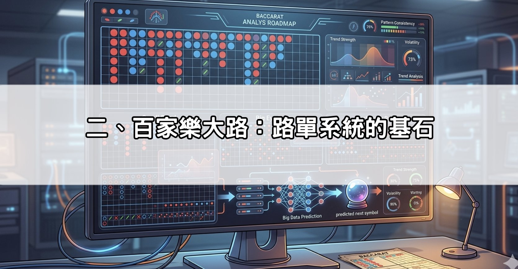 二、百家樂大路：路單系統的基石